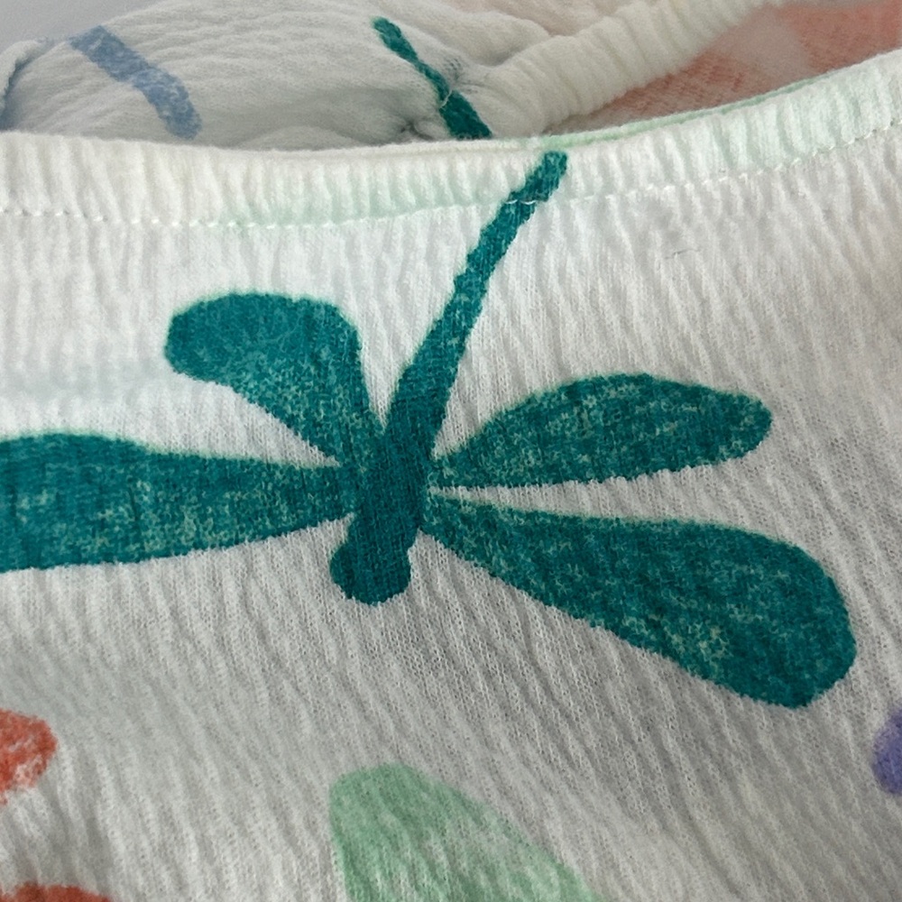 Carter's Toddler Girl 2-Piece Outfit Featuring Dragonfly Print Top Size 3T - Picture 8 of 14